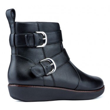 Botinhas FITFLOP LAILA BOLA DUPLA BLACK