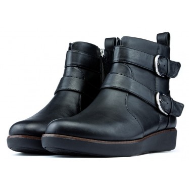 Botinhas FITFLOP LAILA BOLA DUPLA BLACK