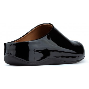 SAPATOS FITFLOP SHUV PATENT CHAROL NEGRO