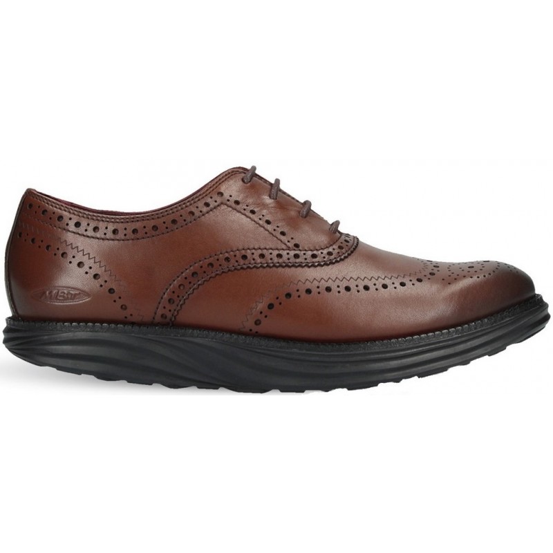 MBT BOSTON WT M SAPATOS BURNISH_DK_BROWN