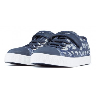 Sapatos GEOX JR CIAK AVIO_SILVER