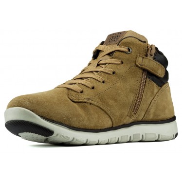 Botas de tornozelo JR XUNDAY Boy GEOX YELLOW_BROWN