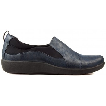 SHOES CLARKS SILLIAN PEACE NAVY