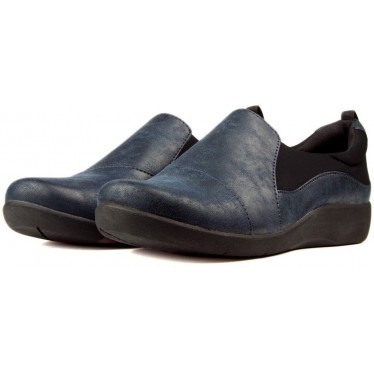 SHOES CLARKS SILLIAN PEACE NAVY