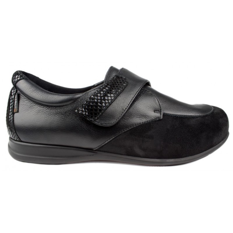 SAPATOS CALZAMEDI VELCRO BRILLANTES W NEGRO