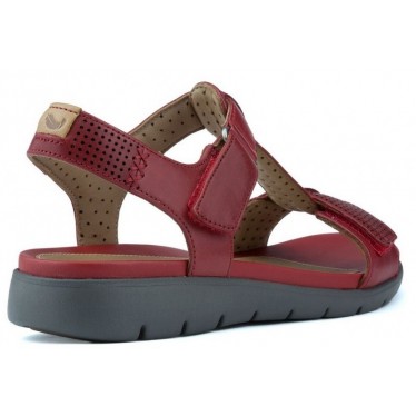 CLARKS SANDALS NÃO ESTRUTURAU UM HAYWOOD RED LEATHER