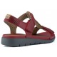 CLARKS SANDALS NÃO ESTRUTURAU UM HAYWOOD RED LEATHER