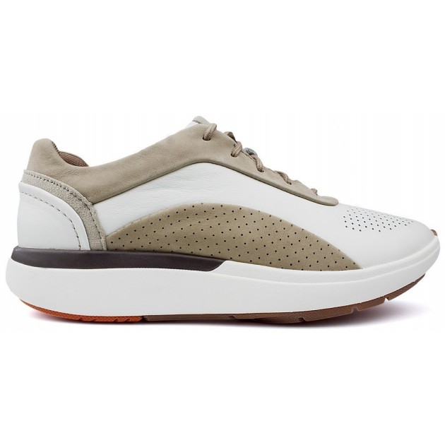 Clarks Un Cruise Lace W Shoes WHITE Clarks Un Cruise Lace W Shoes WHITE