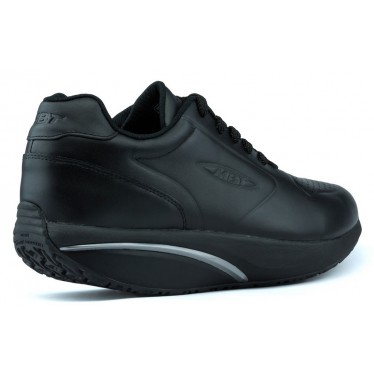 SAPATOS DE HOMEM DE COURO MBT 1997 BLACK_NAPPA