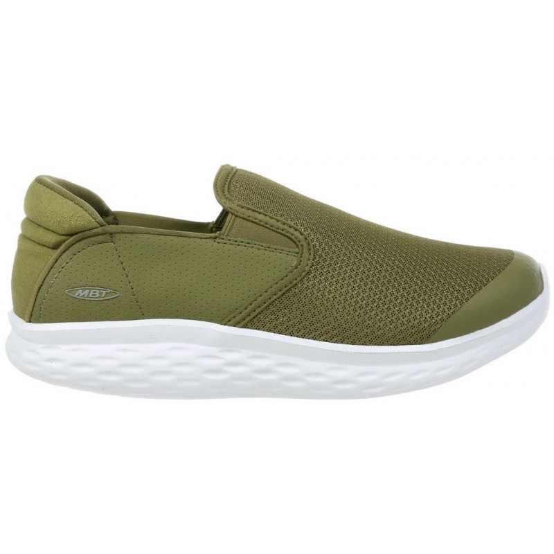 MBT MODENA SLIP NOS SAPATOS DE MULHERES RUNNING MILITARY