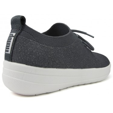 SLIPPERS L40 FITFLOP F-SPORTY UBERKNIT SNEAKERS W CHARCOAL