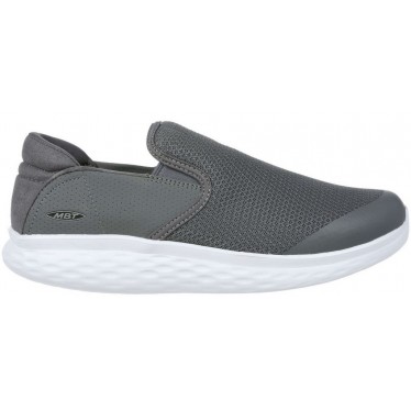 MBT MODENA SLIP NOS SAPATOS DE MULHERES RUNNING GRAY