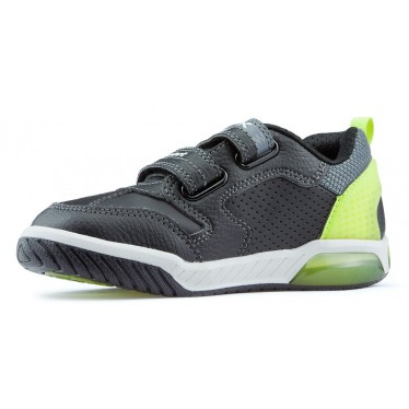 Sapatos de luzes GEOX INEK BD BLACK_LIME