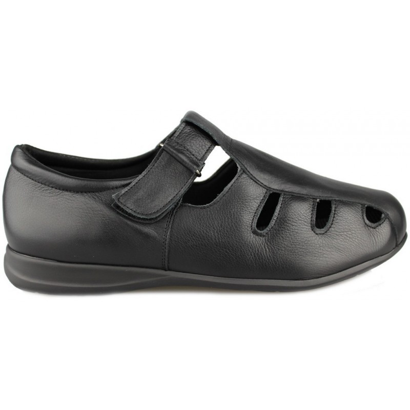 CALZAMEDI PRETO WIDE 15 SANDAL UNISEX NEGRO