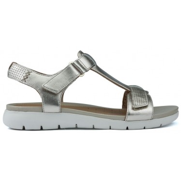 CLARKS SANDALS NÃO ESTRUTURAU UM HAYWOOD GOLD METALLIC