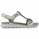 CLARKS SANDALS NÃO ESTRUTURAU UM HAYWOOD GOLD METALLIC