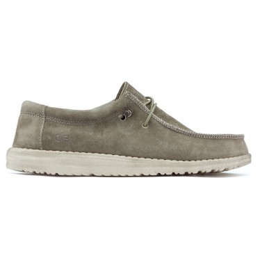 DUDE WALLY M Tênis SUEDE_TAN