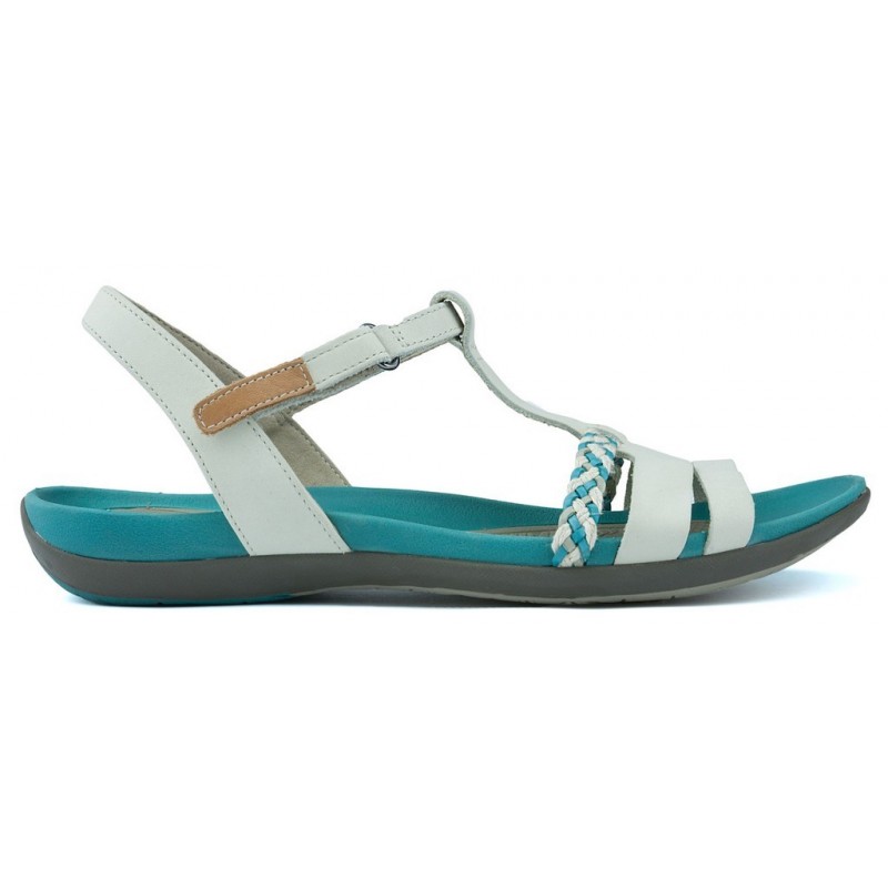 Sandálias CLARKS TEALITE NÃO ESTRUTURADO BEIGE