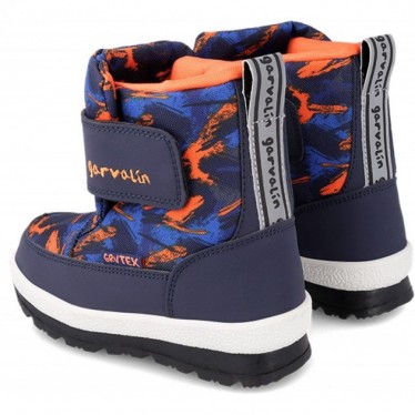 BOTAS DE NEVE GARVALIN 231859-B CAMUFLAGEM APRESKI AZUL_MARINO