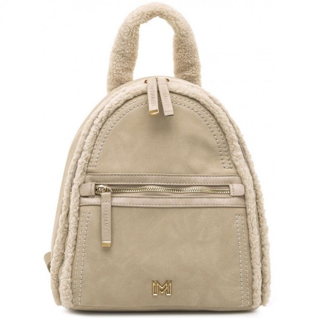 MOCHILA MARIAMARE SABY BEIGE