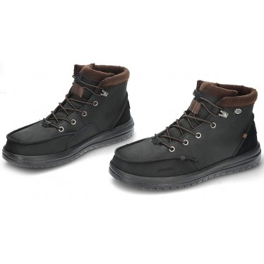 BOTAS DE COURO DUDE BRADLEY 40189 BLACK