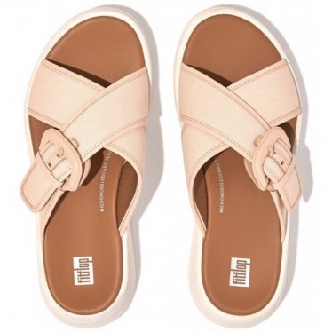 SANDÁLIA FITFLOP MODE BUCK LONA FLATF FY8 ROSE_FOAM