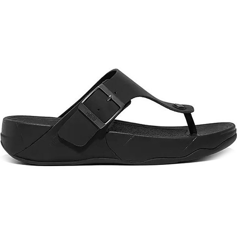 SANDÁLIAS FITFLOP GD1 TRAKK II HOMENS COM FIVELA BLACK