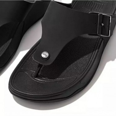 SANDÁLIAS FITFLOP GD1 TRAKK II HOMENS COM FIVELA BLACK