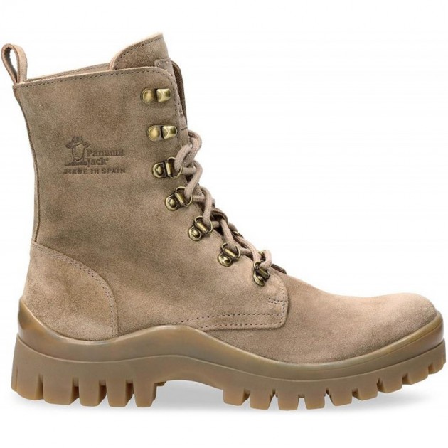 BOTAS PANAMA JACK HONG KONG TAUPE