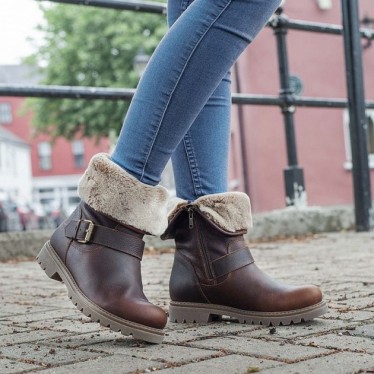 BOTAS PANAMA JACK SINGAPURA BROWN