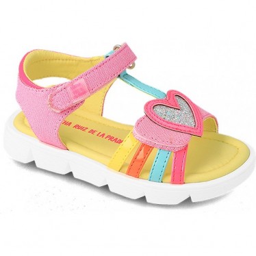 AGATHA RUIZ DE LA PRADA SANDÁLIA CORAÇÃO 232956 FUCSIA