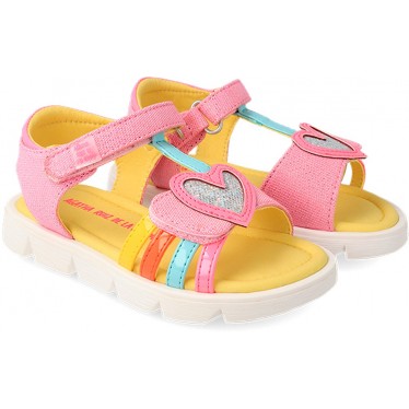 AGATHA RUIZ DE LA PRADA SANDÁLIA CORAÇÃO 232956 FUCSIA