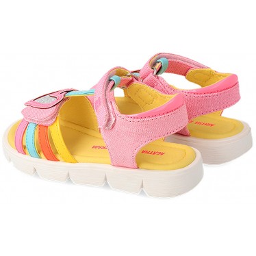 AGATHA RUIZ DE LA PRADA SANDÁLIA CORAÇÃO 232956 FUCSIA