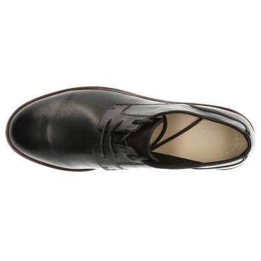 CLARKS GRIFFIN LANE SHOES BLACK