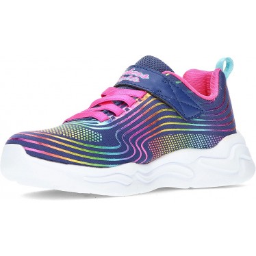 SKECHERS ESPORTIVAS VIGAS ONDULADAS 302338L NAVY_RAINBOW
