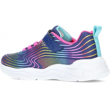 SKECHERS ESPORTIVAS VIGAS ONDULADAS 302338L NAVY_RAINBOW
