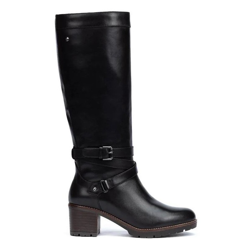 PIKOLINOS PLAIN BOOTS W7H-9616 BLACK