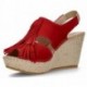 MARROM ESPADRILLES AFRODITE MARROM ROJO