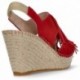 MARROM ESPADRILLES AFRODITE MARROM ROJO