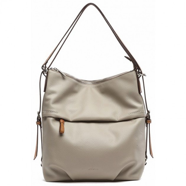 BOLSA MOCHILA RECICLADA ABBACINO 80577 TAUPE BOLSA MOCHILA RECICLADA ABBACINO 80577 TAUPE