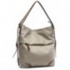 BOLSA MOCHILA RECICLADA ABBACINO 80577 TAUPE