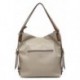 BOLSA MOCHILA RECICLADA ABBACINO 80577 TAUPE