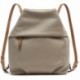 BOLSA MOCHILA RECICLADA ABBACINO 80577 TAUPE