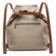BOLSA MOCHILA RECICLADA ABBACINO 80577 TAUPE