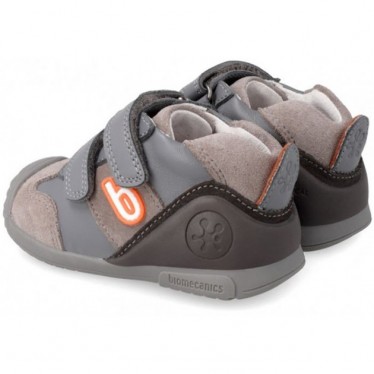 SAPATOS DE BEBÊ BIOMECÂNICA SAUVAGE 221135-A GRIS