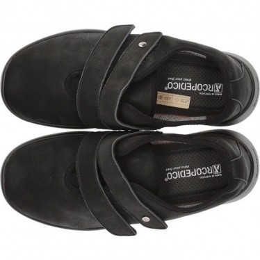 SAPATOS ARCOPÉDICOS ELÁSTICOS 4506 BLACK