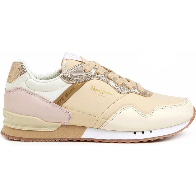 Tênis PEPE JEANS RUNNING LONDON ALBAL PLS31463 GOLD Tênis PEPE JEANS RUNNING LONDON ALBAL PLS31463 GOLD