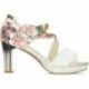 SAPATOS DE SALTO LAURA VITA HICAO0523 FLORAL_BEIGE