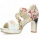 SAPATOS DE SALTO LAURA VITA HICAO0523 FLORAL_BEIGE