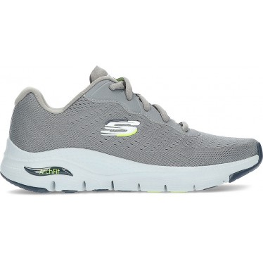 TÊNIS SKECHERS 232303 INFINITY GREY